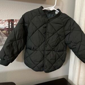 Zara  Black Quilted Kids Jacket 18-24 months